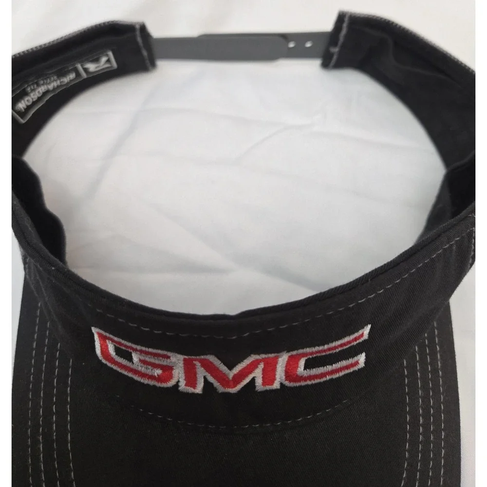 GMC Richardson 712 Trucker Visor Adjustable Black/Charcoal & Gray‎